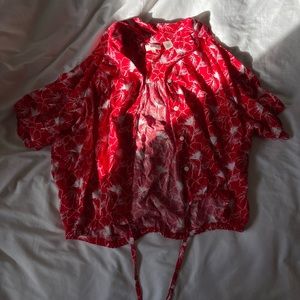 Levi’s Button up Hawaiian shirt